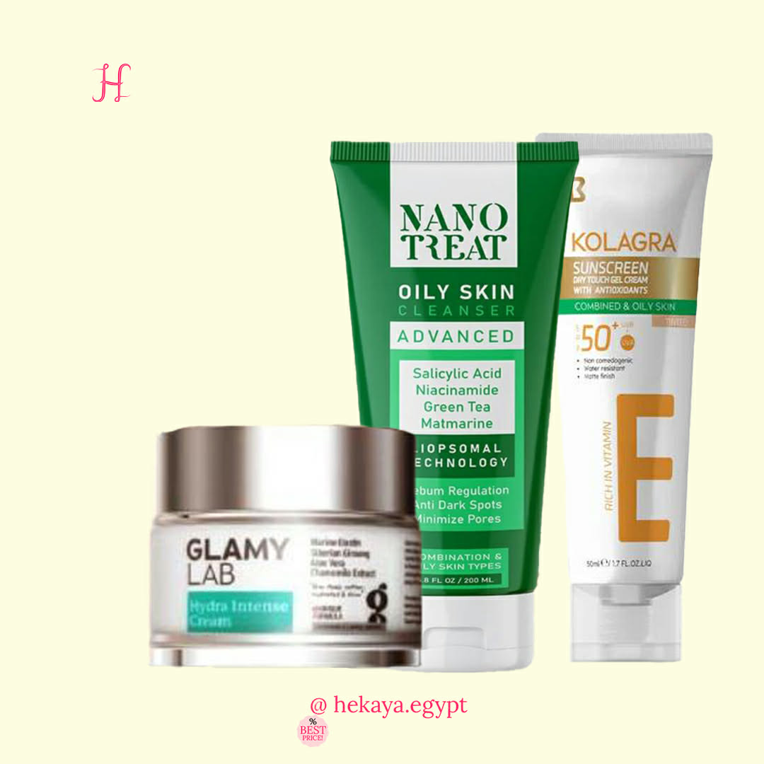 Combination,acne prone skin morning & night egyption routine
