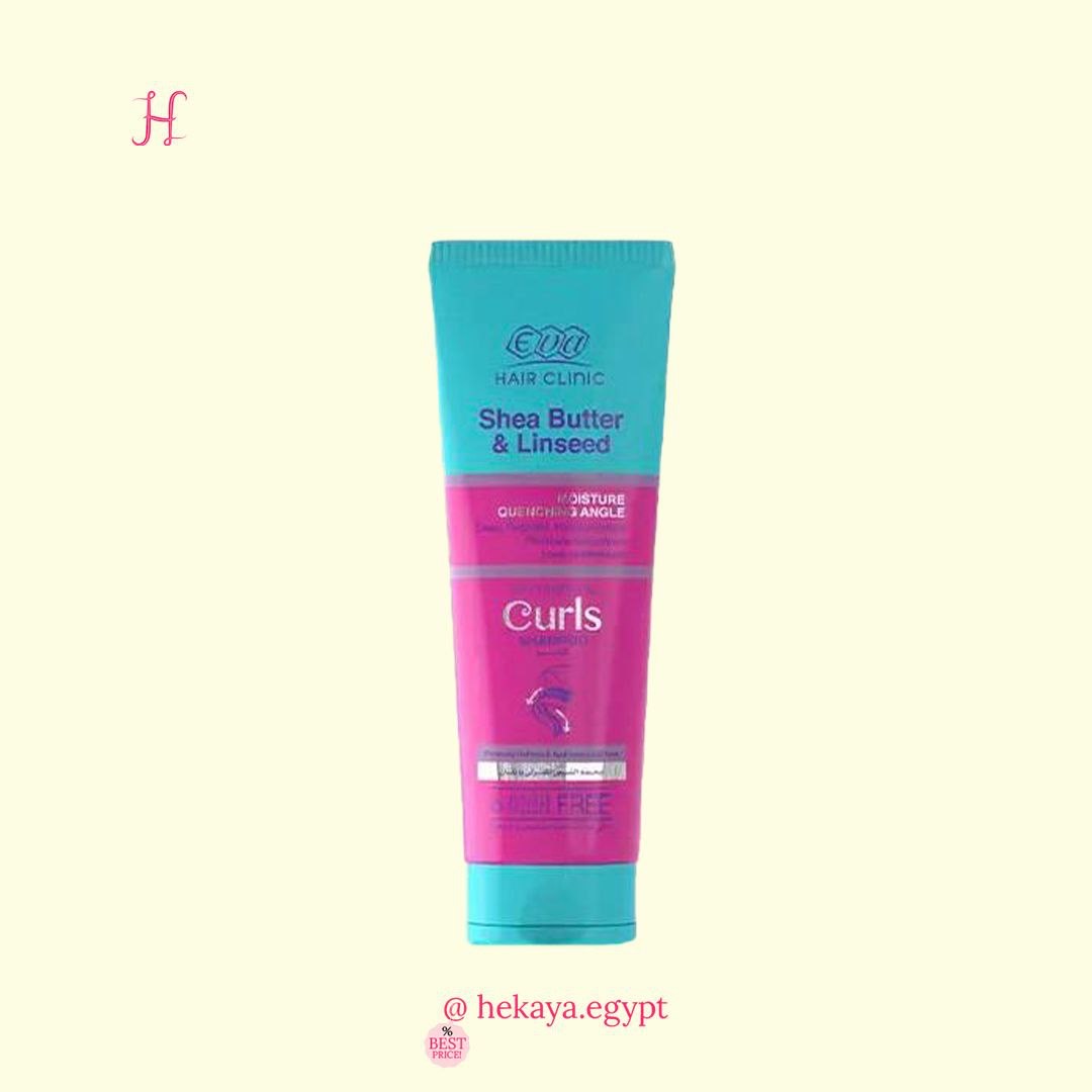EVA shea butter & linseed  shampoo  for curly hair