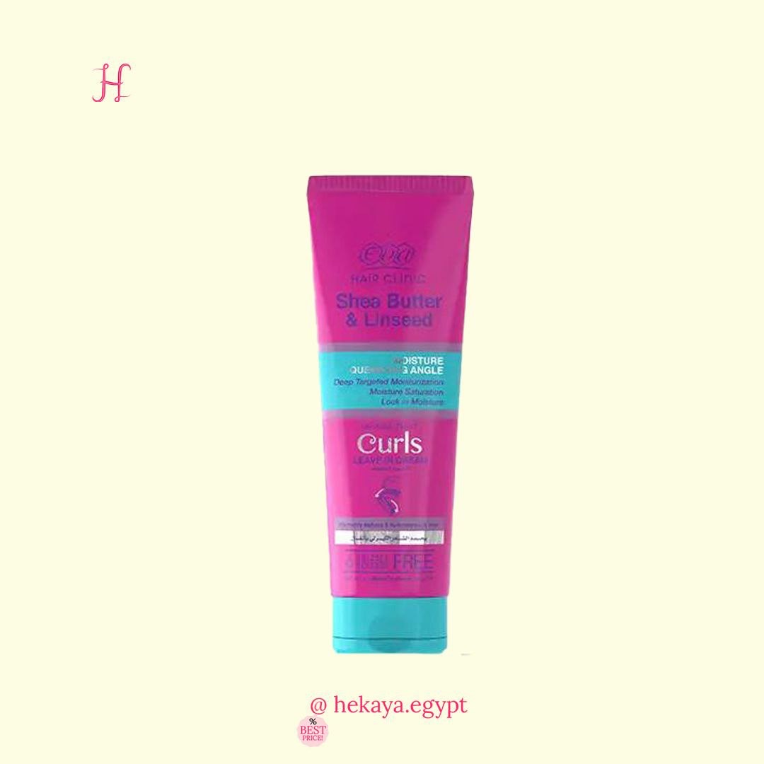 EVA shea butter & linseed  leave in cream for curly hair
