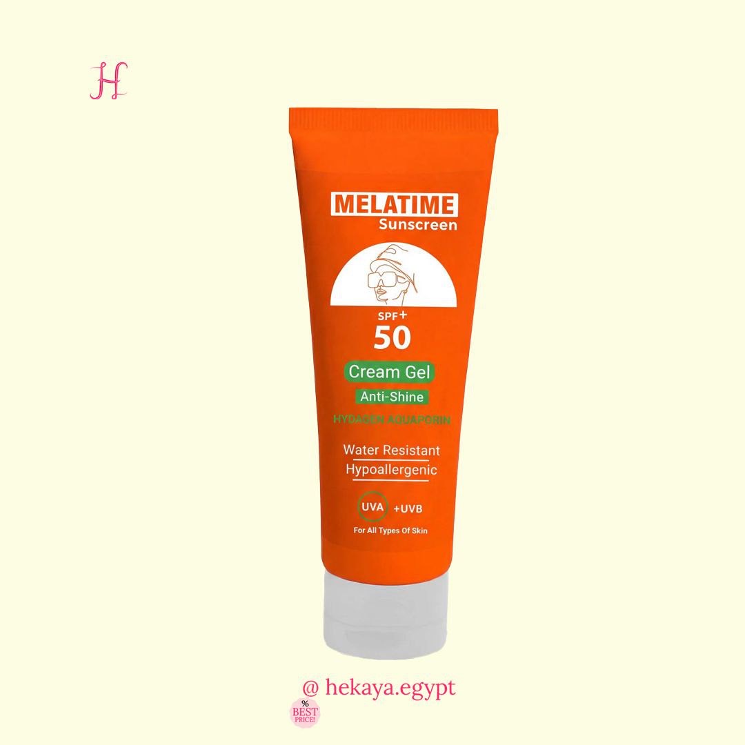 Melatime cream gel sunscreen