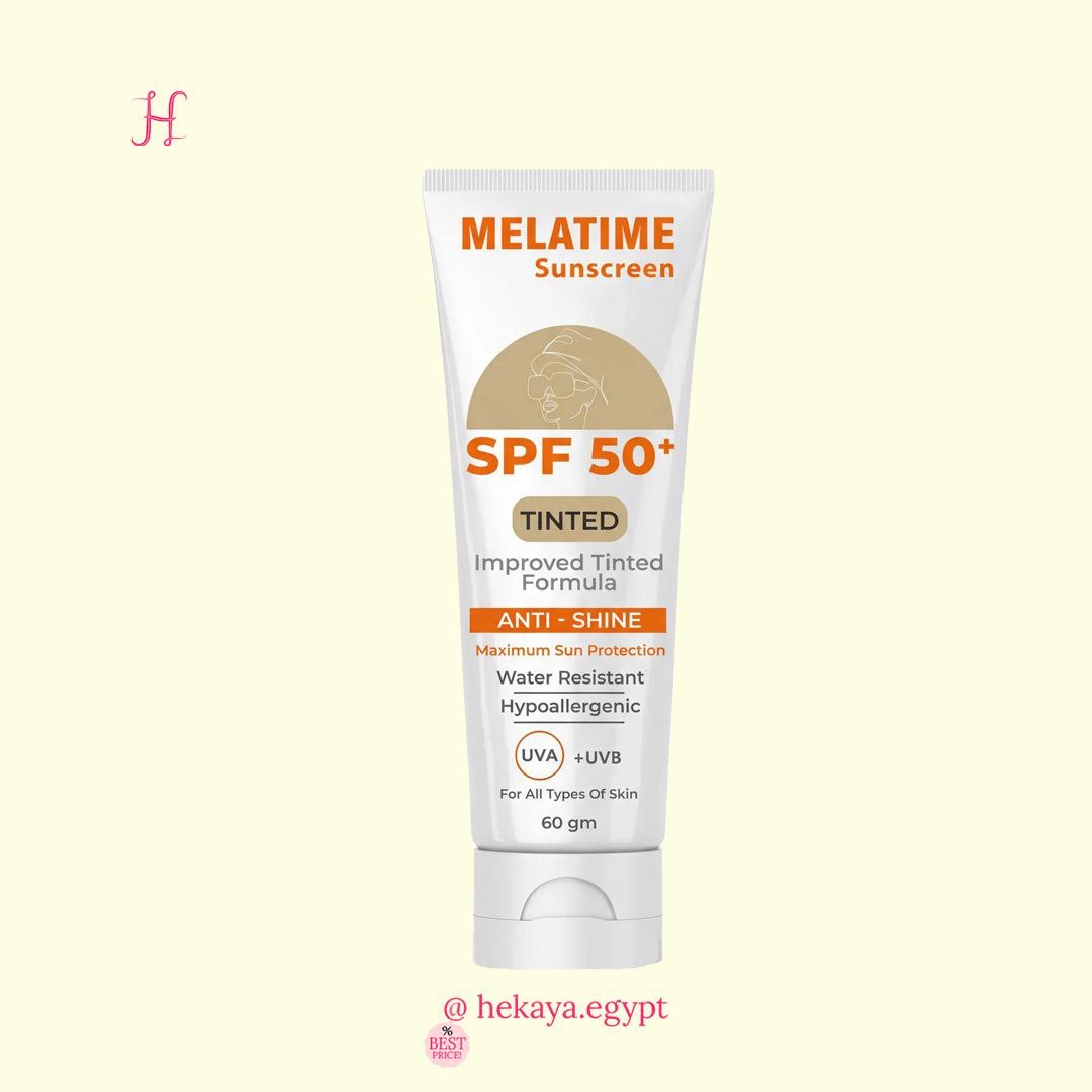 Melatime tinted sunscreen