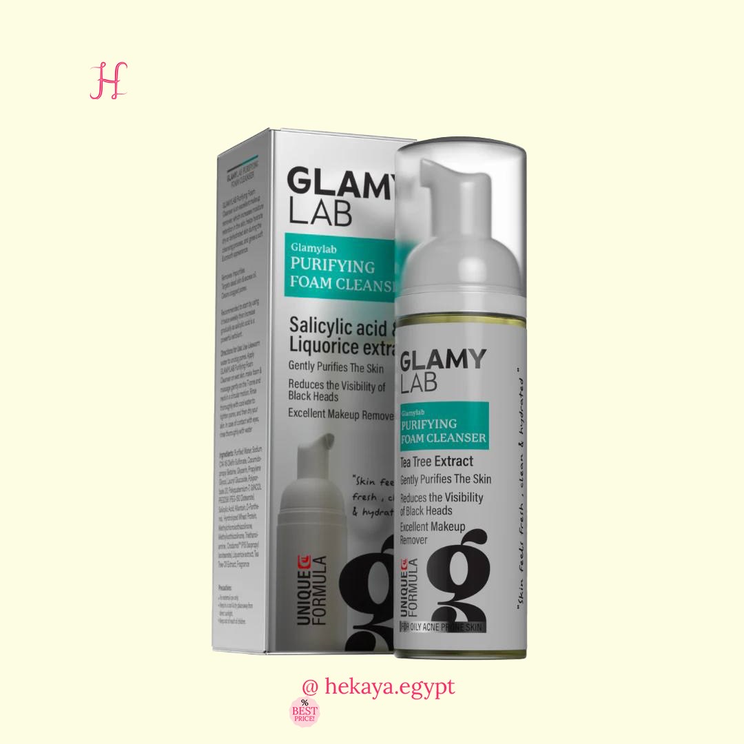 Glamy lab foam cleanser