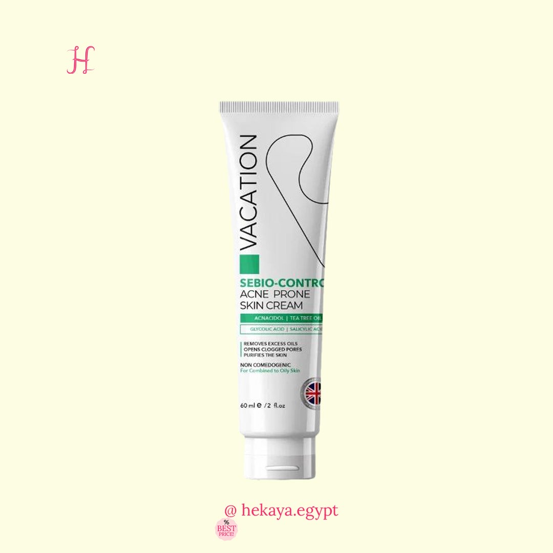 Vacation acne prone skin cream