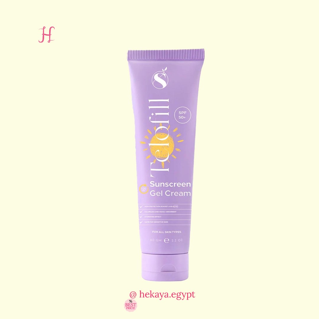 Telofill sunscreen gel cream SPF50