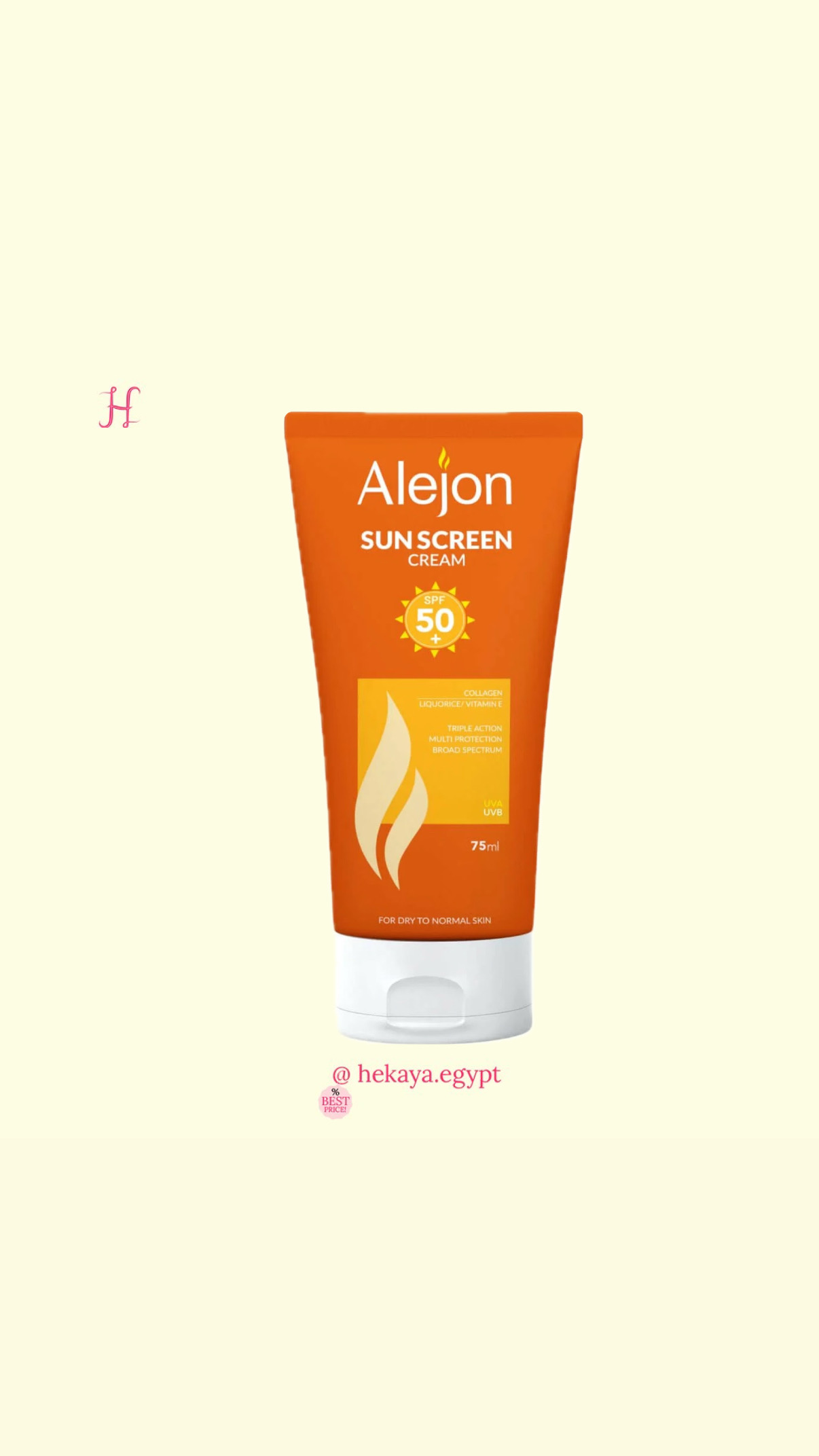 Alejon sunscreen cream