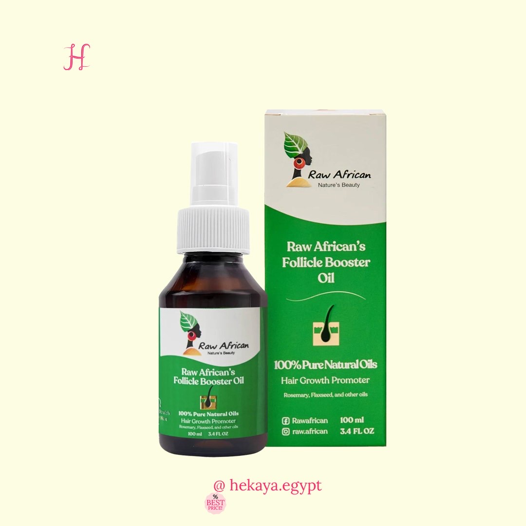 Raw african hair follicle booster oil