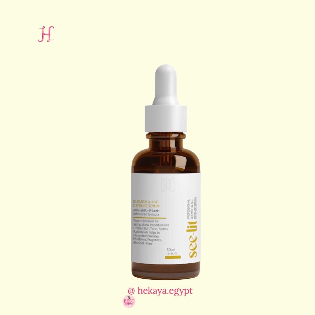 See-lit blemsh & age defense serum