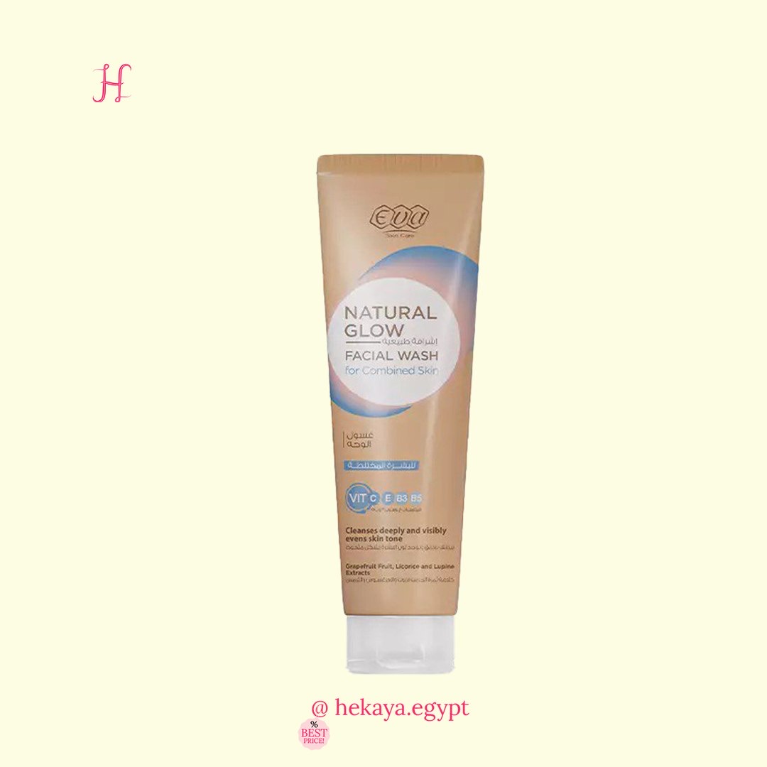 Eva natural glow facial wash