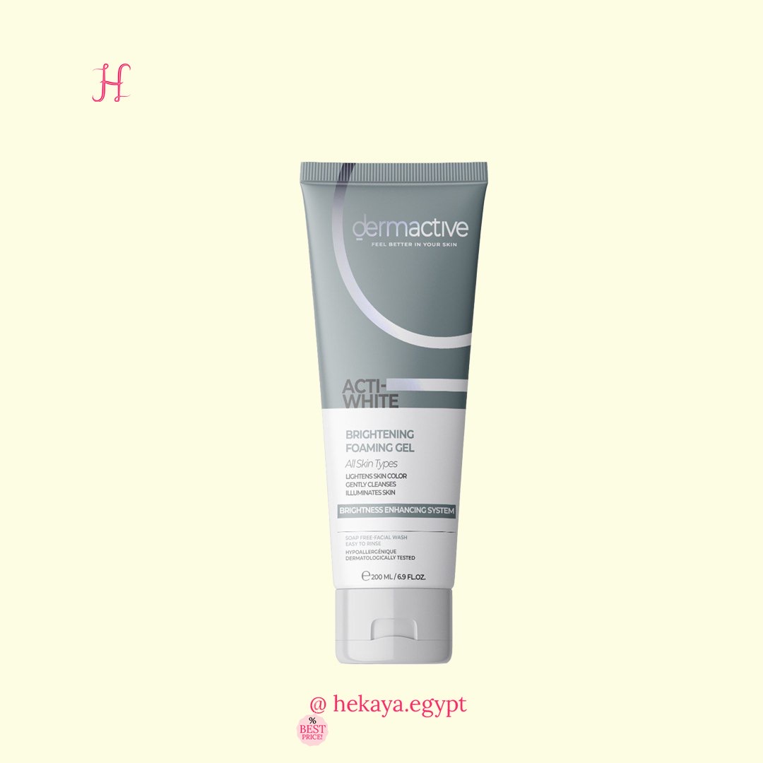 Derma active brightening foaming gel